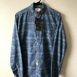 BNIB NWT Zara Man Mountain chambray denim Small